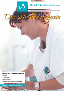 Patienten - Kreisklinik Wolfratshausen