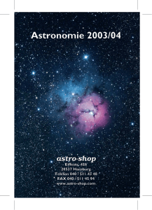 astro-shop Katalog 2003-2005