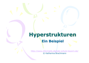 Hyperstrukturen - Digitale Schule Bayern