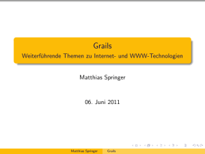 Grails - Matthias Springer