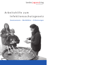 Arbeitshilfe zum Infektionsschutzgesetz