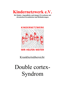 Double cortex- Syndrom