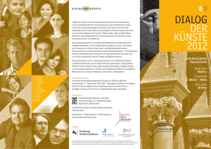 dialog der künste 2012 - Landeshauptstadt Hannover