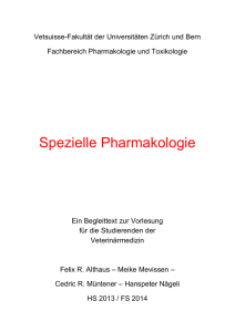 Spezielle Pharmakologie