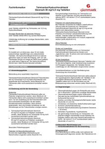 Fachinformation - Glenmark Arzneimittel GmbH