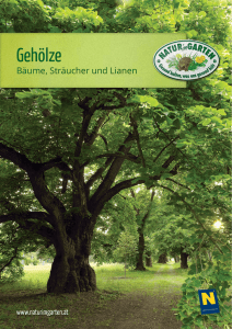 Gehölze - Natur im Garten