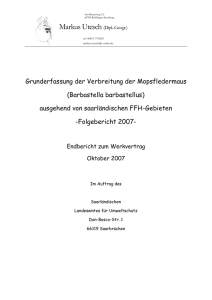 FFH Endbericht_Mops 2007 - Datenbaum Naturschutz Saarland