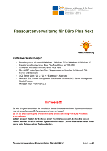 Ressourcen-Planung