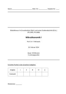 Klausur Mikro 1 WS 2013-14 - wiwi.uni