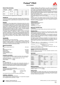 Fluitest CHE - Analyticon® Biotechnologies AG