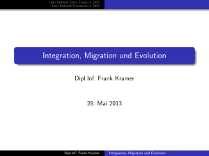 Integration, Migration und Evolution