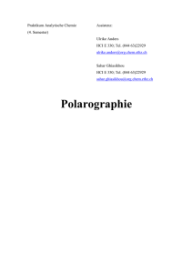 Polarographie