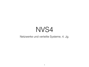 Netzwerke und verteilte Systeme, 4. Jg. - Duke