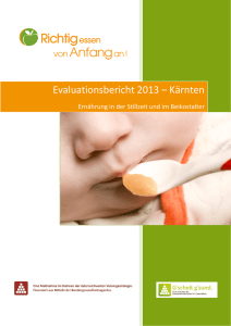 Evaluationsbericht 2013 – Kärnten