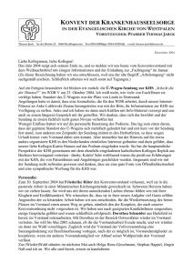 Rundbrief 2004 - Krankenhausseelsorge in Westfalen