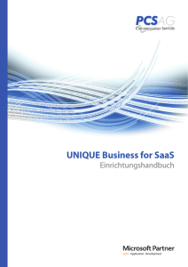 UNIQUE Business for SaaS