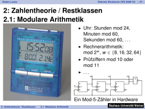 Diskrete Strukturen (WS 2009/10)