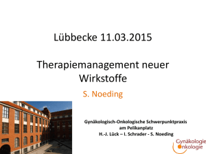 Therapiemanagement neuer Wirkstoffe