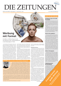 September 2011 - Die Zeitungen