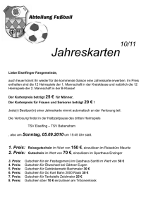 1. Preis - TSV Eiselfing