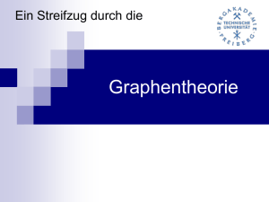 Vortrag Graphentheorie Prof. Sonntag