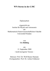 Diplomarbeit_Ruehling_2008, 26 MB - Astrophysik Uni