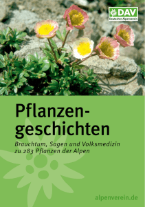 Pflanzen- geschichten - Untersberg