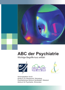 ABC der Psychiatrie