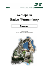 Geotope in Baden-Württemberg