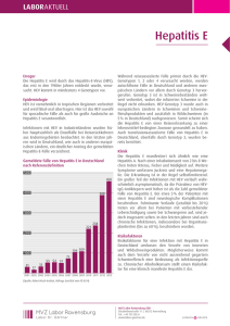 Hepatitis E - Labor Dr. Gärtner