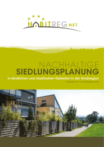 Nachhaltige SiedlungSplanung