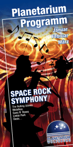 space rock symphony - Planetarium Wolfsburg