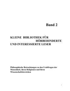 Band II - Unvorstellbar - Unwahrscheinlich