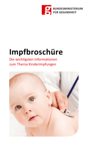 Impfbroschüre