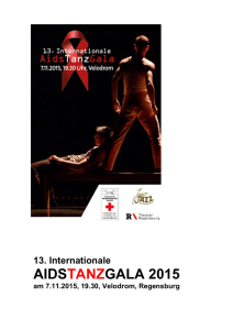 Die 13. Internationale AIDSTANZGALA 2015 - Aids