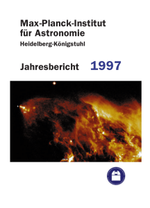Jahresbericht 1997 - Max-Planck