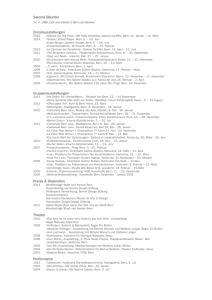 Informationen - Living Sculptures