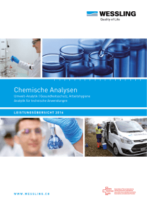 Chemische Analysen