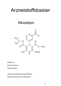Nilvadipin - Institut für Pharmazie und Biochemie