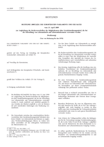 Richtlinie 2009/32/EG des Europäischen Parlaments und des Rates
