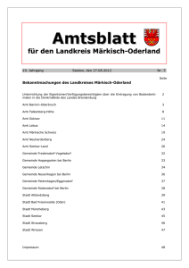 Amtsblatt Nr. 7 aus 2012 - Landkreis Märkisch