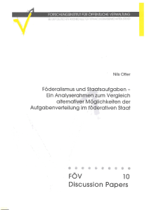 überschrift 2 - Deutsches Forschungsinstitut für öffentliche Verwaltung