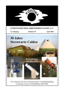 2/2004 - Astronomischer Arbeitskreis Kassel e.V.