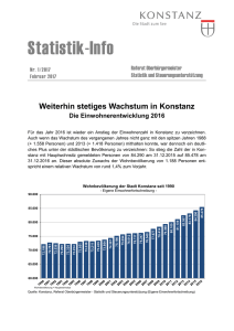 Statistik-Info - Stadt Konstanz