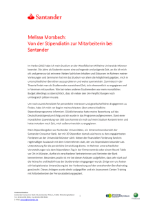 Melissa Morsbach: Melissa Morsbach: Von der