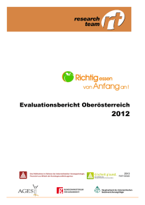 Evaluationsbericht Oberösterreich