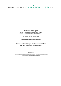 als PDF - Deutsche Strafverteidiger eV