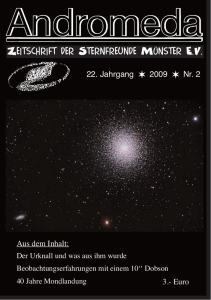 Andromeda 2_2009.indd - Sternfreunde Münster