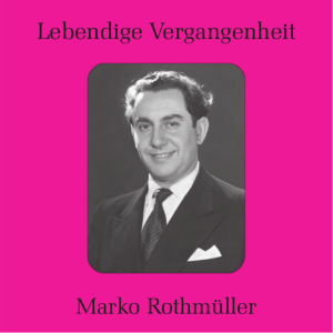 Rothmüller text - Preiser Records