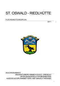 Erläuterungsbericht - St. Oswald